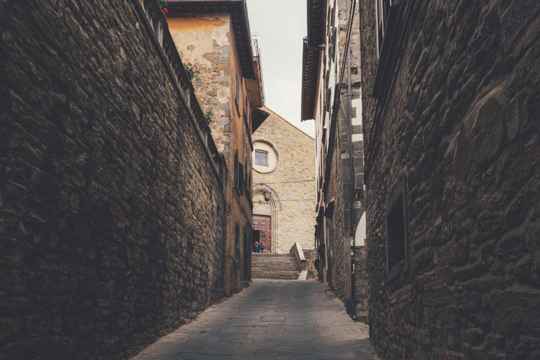 shadowy figure in alley